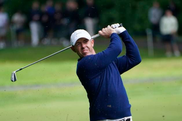 BMW PGA, Golf Herren 2025 Rory Mcilroy In action on the 1st day at The BMW PGA, Wentworth (West) GC, Virginia Water, Surrey, England. UK 11th September 2025 Copyright: xMarkxNewcombex