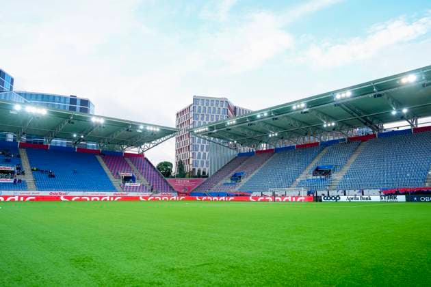 Champions League Women s Qualification Valerenga Ferencvaros Oslo 20250911 Empty stands at Intility Arena before the Champions League qualifying match between Valerenga Ferencvaros Photo Cornelius Poppe NTB Oslo Norway EDITORIAL USE ONLY RESTRICTED USE FOR BETTING COMPANIES  Copyright: xCorneliusxPoppex xNTBx