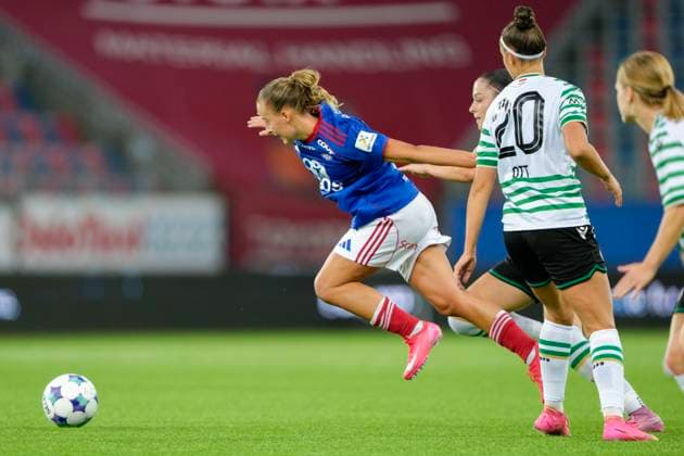 Champions League Women s Qualification Valerenga Ferencvaros Oslo 20250911 Valerenga s Stine Brekken during the Champions League qualifying match between Valerenga Ferencvaros at Intility Arena Photo Cornelius Poppe NTB Oslo Norway EDITORIAL USE ONLY RESTRICTED USE FOR BETTING COMPANIES  Copyright: xCorneliusxPoppex xNTBx