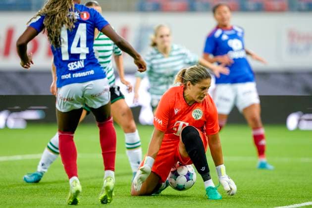 Champions League Women s Qualification Valerenga Ferencvaros Oslo 20250911 The Champions League qualifying match between Valerenga Ferencvaros at Intility Arena Photo Cornelius Poppe NTB Oslo Norway EDITORIAL USE ONLY RESTRICTED USE FOR BETTING COMPANIES  Copyright: xCorneliusxPoppex xNTBx