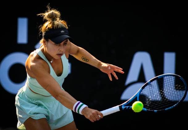 WTA, Tennis Damen 250 SP OPEN SaO PAULO, SP - 11.09.2025: WTA 250 SP OPEN - The first edition of the SP Open, a WTA 250 series tournament played on hard courts, will take place at Villa-Lobos Park, in the west zone of Sao Paulo. The event marks Sao Paulo& 39;s return to the official WTA calendar after 25 years and is the largest women& 39;s tournament in Brazil since 2016. In addition to the sporting competitions with 32 players in the singles and 16 doubles. In the photo, tennis player Renata Zarazua (MEX) during a SP Open match against tennis player Berfu Cengiz (TUR) this Thursday (11). (Photo: Aloisio Mauricio Fotoarena) x2804799x  AloisioxMauricio