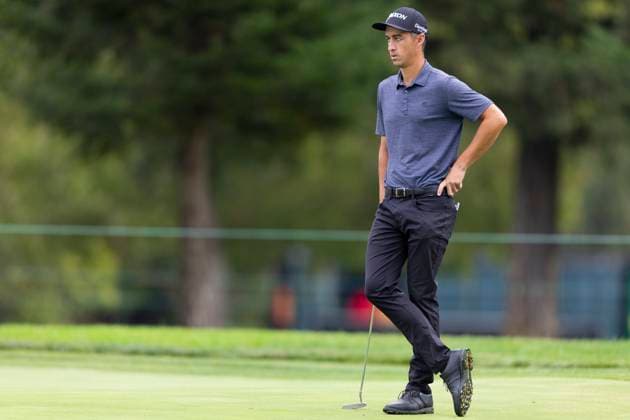 September 11, 2025, Napa, California, United States: NAPA, CA - SEPTEMBER 11: Corey Pereira of the United States waits to putt on hole 1 during the Procore Championship 2025 - Round One at Silverado Resort on September 11, 2025 in Napa, California. Procore Championship 2025 - Round One  - ZUMAt139 20250911_aaa_t139_009 Copyright: xAlxChang IsixPhotosx