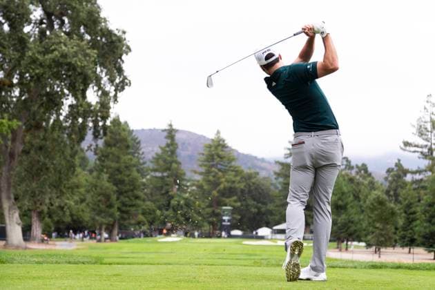 September 11, 2025, Napa, California, United States: NAPA, CA - SEPTEMBER 11: Matt McCarty of the United States tees off on hole 7 during the Procore Championship 2025 - Round One at Silverado Resort on September 11, 2025 in Napa, California. Procore Championship 2025 - Round One  - ZUMAt139 20250911_aaa_t139_017 Copyright: xAlxChang IsixPhotosx