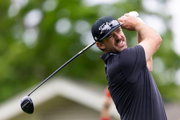 September 11, 2025, Napa, California, United States: NAPA, CA - SEPTEMBER 11: Lanto Griffin of the United States tees off on hole 1 during the Procore Championship 2025 - Round One at Silverado Resort on September 11, 2025 in Napa, California. Procore Championship 2025 - Round One  - ZUMAt139 20250911_aaa_t139_037 Copyright: xAlxChang IsixPhotosx