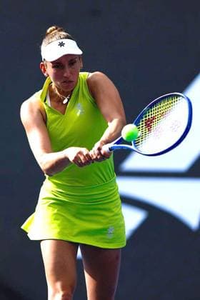 RECORD DATE NOT STATED WTA, Tennis Damen GUADALAJARA 250 OPEN WTA GUADALAJARA 250 OPEN MERTENS VS JACQUEMONT 11092025 GUADALAJARA, JALISCO. Action photo of Elise Mertens of Belgium, during day 4 the WTA Guadalajara 250 Open, held at the Centro Panamericano de Tenis of Guadalajara, Jalisco, Mexico. Foto de accion de Elise Mertens de Belgica, durante el dia 4 del WTA Guadalajara 250 Open, celebrado en el Centro Panamericano de Tenis de Guadalajara, Jalisco, Mexico PHOTO BY IMAGENSHOP AGENCIA FOTOGRAFICA GUADALAJARA JALISCO MEXICO Copyright: xIMAGENSHOPxAGENCIAxFOTOGRAFICAx