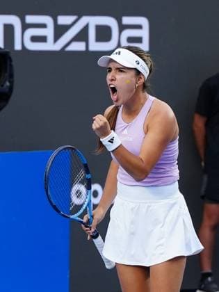WTA, Tennis Damen GUADALAJARA 250 OPEN WTA GUADALAJARA 250 OPEN OSORIO VS JOVIC 11092025 GUADALAJARA, JALISCO. Action photo of Camila Osorio of Colombia, during day 4 the WTA Guadalajara 250 Open, held at the Centro Panamericano de Tenis of Guadalajara, Jalisco, Mexico. Foto de accion de Camila Osorio de Colombia, durante el dia 4 del WTA Guadalajara 250 Open, celebrado en el Centro Panamericano de Tenis de Guadalajara, Jalisco, Mexico PHOTO BY IMAGENSHOP AGENCIA FOTOGRAFICA GUADALAJARA JALISCO MEXICO Copyright: xIMAGENSHOPxAGENCIAxFOTOGRAFICAx