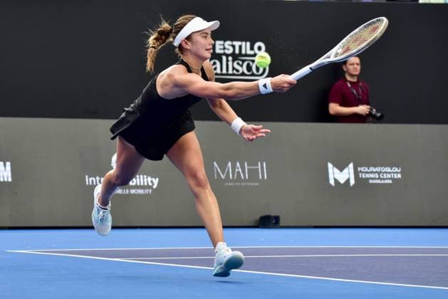RECORD DATE NOT STATED WTA, Tennis Damen GUADALAJARA 250 OPEN WTA GUADALAJARA 250 OPEN OSORIO VS JOVIC 11092025 GUADALAJARA, JALISCO. Action photo of Iva Jovic of the USA, during day 4 the WTA Guadalajara 250 Open, held at the Centro Panamericano de Tenis of Guadalajara, Jalisco, Mexico. Foto de accion de Iva Jovic de Estados Unidos, durante el dia 4 del WTA Guadalajara 250 Open, celebrado en el Centro Panamericano de Tenis de Guadalajara, Jalisco, Mexico PHOTO BY IMAGENSHOP AGENCIA FOTOGRAFICA GUADALAJARA JALISCO MEXICO Copyright: xIMAGENSHOPxAGENCIAxFOTOGRAFICAx