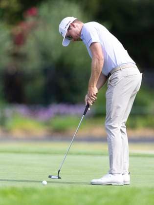 September 11, 2025, Napa, California, United States: NAPA, CA - SEPTEMBER 11: Ben Griffin of the United States putts on hole 8 during the Procore Championship 2025 - Round One at Silverado Resort on September 11, 2025 in Napa, California. Napa United States - ZUMAt139 20250911_aaa_t139_169 Copyright: xAlxChang IsixPhotosx