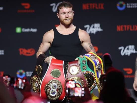 September 11 2025,Las Vegas,Nevadas,Nevada,T-Mobile Area,Abschlußpressekonferenz,Final press conference, PK, Pressekonferenz Canelo,Saul Alvarez,Knospe,Bud,Terence Crawford Las Vegas Nevada USA Copyright: xTomxHoganx-xHoganphotos.comx916x947x8354xtomhoganphotos@gmail.comx CaneloCrawfordPC_Hoganphotos1656