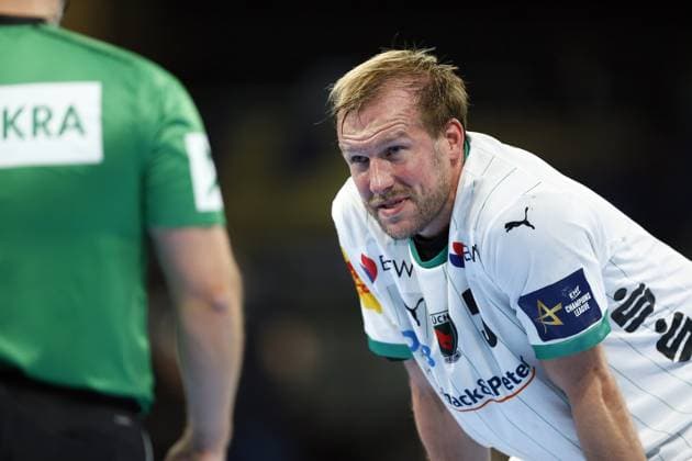 HANDBALL : EHF CHAMPIONS LEAGUE - NANTES v FUCHSE BERLIN - 11 09 2025 Max DARJ of Füchse Berlin during the EHF Champions League, Group Phase, handball match between HBC Nantes and Füchse Berlin on 11 September 2025 at H Arena in Nantes, France - Photo Julien Kammerer PsnewZ NantesFrance  Copyright: xJulienxKammererx