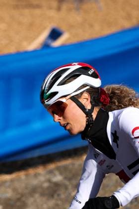 12 09 2025, Crans-Montana, Valais 2025 UCI Mountain Bike World Championships, Jolanda Neff 12 (SUI) in training on the Cross-Country Olympic Final circuit Crans-Montana Crans-Montana Valais Switzerland Copyright: xJustPictures.ch FrancescoxMinghettix jp-en-FrMi-MNG_1825