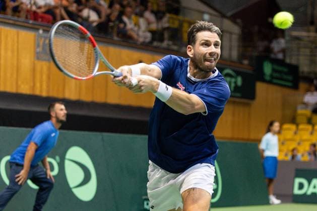 Sport Bilder des Tages Davis Cup - Poland vs Great Britain Cameron Norrie during Davis Cup - Poland vs Great Britain match in Gdynia, Poland on September 12, 2025 Gdynia Poland  Copyright: xFotoxOlimpikx originalFilename:jastrzebowski-daviscup250912_np8pQ.jpg