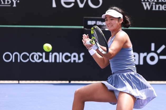 Match between janice tjen (ina) vs alexandra eala (phi), at the sp open in sao paulo Sao Paulo (SP), September 12, 2025 WTA250 SP Open Janice Tjen (INA) vs. Alexandra Eala (PHI), at the SP Open in Sao Paulo, which takes place at Villa-Lobos Park, this Friday, September 12, 2025, in the west zone of Sao Paulo. Indonesian tennis player Janice Tjen wins and qualifies for the next phase. (Foto: Leco Viana Thenews2 imago images) SPO  Copyright: xLecoxVianax