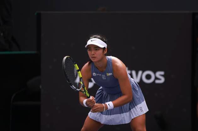 Match between janice tjen (ina) vs alexandra eala (phi), at the sp open in sao paulo Sao Paulo (SP), September 12, 2025 WTA250 SP Open Janice Tjen (INA) vs. Alexandra Eala (PHI), at the SP Open in Sao Paulo, which takes place at Villa-Lobos Park, this Friday, September 12, 2025, in the west zone of Sao Paulo. Indonesian tennis player Janice Tjen wins and qualifies for the next phase. (Foto: Leco Viana Thenews2 imago images) SPO  Copyright: xLecoxVianax