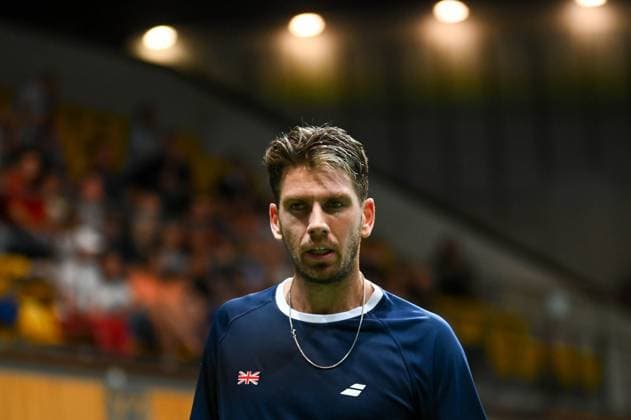 GDYNIA, 12.09.2025 Tenis ziemny Davis Cup Mecz Polska - Wielka Brytania Tennis Davis Cup Match Poland - Great Britain NZ Cameron Norrie Fot. ANNA LANGOWSKA 058sport.pl NEWSPIX.PL --- newspix.pl 