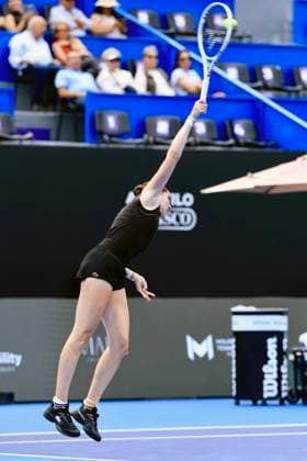WTA, Tennis Damen GUADALAJARA 250 OPEN WTA GUADALAJARA 250 OPEN JACQUEMOT VS MARIA 12092025 GUADALAJARA, JALISCO. Action photo of Elsa Jacquemot of France, during day 5 the WTA Guadalajara 250 Open, held at the Centro Panamericano de Tenis of Guadalajara, Jalisco, Mexico. Foto de accion de Elsa Jacquemot de Francia, durante el dia 5 del WTA Guadalajara 250 Open, celebrado en el Centro Panamericano de Tenis de Guadalajara, Jalisco, Mexico PHOTO BY IMAGENSHOP AGENCIA FOTOGRAFICA GUADALAJARA JALISCO MEXICO Copyright: xIMAGENSHOPxAGENCIAxFOTOGRAFICAx