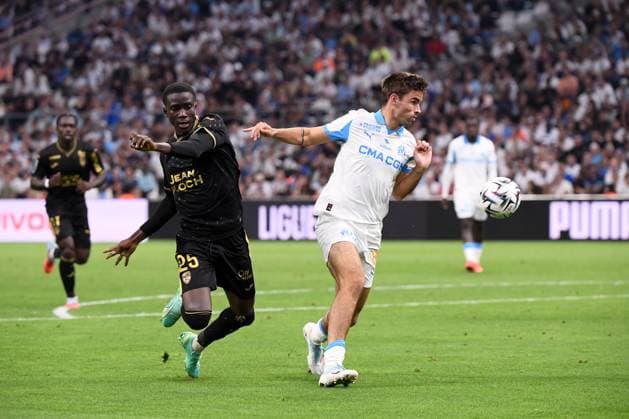 Olympique de Marseille v FC Lorient - Ligue 1 McDonald s 2025 2026 25 Abdoulaye FAYE (fcl) - 17 Matt ORILEY O RILEY (om) during the Ligue 1 McDonald s match between Olympique de Marseille and FC Lorient at Stade Velodrome on September 12, 2025 in Marseille, France. Marseille France  Copyright: xFEPx 776348124