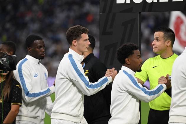 FOOTBALL : Olympique de Marseille VS FC Lorient - Ligue 1 McDonald s - 12 09 2025 Benjamin Pavard (OM) - Ligue 1 Mcdonald s match between Olympique de Marseille and Football Club de Lorient on September 12, 2025 at the Orange VÃ lodrome Stadium in Marseille. MarseilleFrance  Copyright: xWilliamxCannarellax