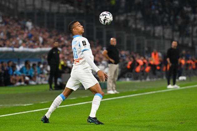 FOOTBALL : Olympique de Marseille VS FC Lorient - Ligue 1 McDonald s - 12 09 2025 Mason Greenwood (OM) - Ligue 1 Mcdonald s match between Olympique de Marseille and Football Club de Lorient on September 12, 2025 at the Orange VÃ lodrome Stadium in Marseille. MarseilleFrance  Copyright: xWilliamxCannarellax