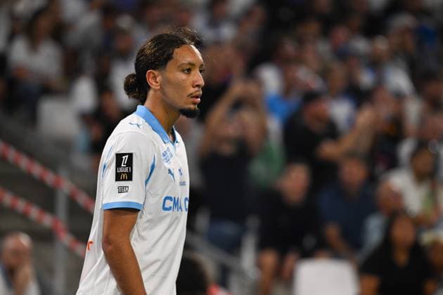 FOOTBALL : Olympique de Marseille VS FC Lorient - Ligue 1 McDonald s - 12 09 2025 Bilal Nadir (OM) - Ligue 1 Mcdonald s match between Olympique de Marseille and Football Club de Lorient on September 12, 2025 at the Orange VÃ lodrome Stadium in Marseille. MarseilleFrance  Copyright: xWilliamxCannarellax