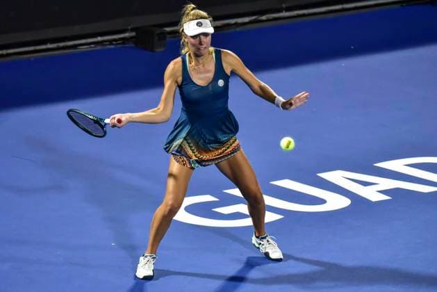 WTA, Tennis Damen GUADALAJARA 250 OPEN WTA GUADALAJARA 250 OPEN BARTUNKOVA VS FRECH 12092025 GUADALAJARA, JALISCO. Action photo of Magdalena Frech of Poland, during day 5 the WTA Guadalajara 250 Open, held at the Centro Panamericano de Tenis of Guadalajara, Jalisco, Mexico. Foto de accion de Magdalena Frech de Polonia, durante el dia 5 del WTA Guadalajara 250 Open, celebrado en el Centro Panamericano de Tenis de Guadalajara, Jalisco, Mexico PHOTO BY IMAGENSHOP AGENCIA FOTOGRAFICA GUADALAJARA JALISCO MEXICO Copyright: xIMAGENSHOPxAGENCIAxFOTOGRAFICAx