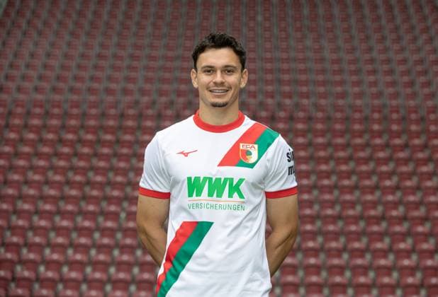 Fabian Rieder; FC Augsburg 1907; 1. BL, Porträttermin 2025 2026,