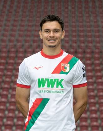 Fabian Rieder; FC Augsburg 1907; 1. BL, Porträttermin 2025 2026, *** Fabian Rieder FC Augsburg 1907 1 BL, portrait date 2025 2026,