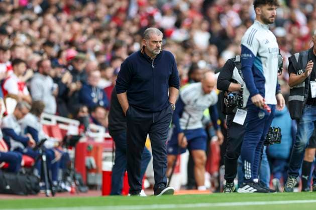 Arsenal FC v Nottingham Forest FC, English Premier League Nottingham Forest Manager Ange Postecoglou during the Arsenal FC v Nottingham Forest FC English Premier League match at the Emirates Stadium, London, England, United Kingdom on 13 September 2025 Credit: Phil Duncan Every Second Media Editorial use only. All images are copyright Every Second Media Limited. No images may be reproduced without prior permission. All rights reserved. Premier League and Football League images are subject to licensing agreements with Football DataCo Limited. see https: www.football-dataco.com Copyright: xIMAGO EveryxSecondxMediax ESM-1582-0010 PhilxDuncanx xEveryxSecondxMediax