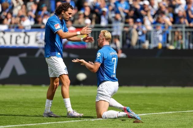 2025.09.13 xkix 2.Bundesliga SV Darmstadt 98 - Eintracht Braunschweig v.l., Fraser Hornby (SV Darmstadt 98), Isac Alexi Sivert Lidberg (SV Darmstadt 98) Torjubel, Goal celebration, celebrate the goal (DFL DFB REGULATIONS PROHIBIT ANY USE OF PHOTOGRAPHS as IMAGE SEQUENCES and or QUASI-VIDEO)