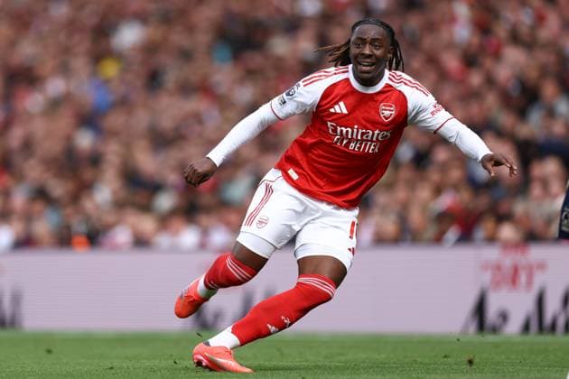 Arsenal v Nottingham Forest 13 September 2025, London - Premier League Football - Arsenal v Nottingham Forest - Eberechi Eze of Arsenal - Photo: Jacques Feeney Offside. London UK Copyright: xJacquesxFeeneyx xOffsidexOffside