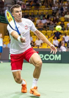 Davis Cup - Poland vs Great Britain Karol Drzewiecki during Davis Cup - Poland vs Great Britain match in Gdynia, Poland on September 13, 2025 Gdynia Poland  Copyright: xFotoxOlimpikx originalFilename:jastrzebowski-daviscup250913_npiG0.jpg