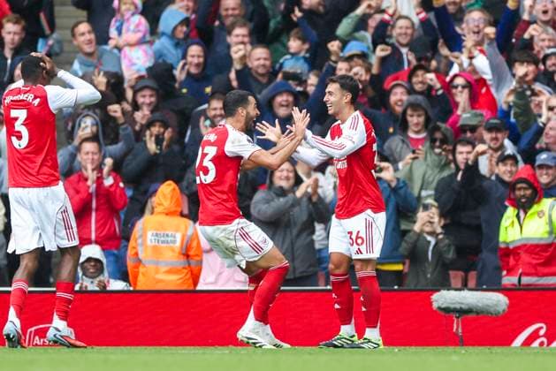 Arsenal FC v Nottingham Forest FC, English Premier League Arsenal midfielder Martin Zubimendi (36) scores a GOAL 3-0 and celebrates during the Arsenal FC v Nottingham Forest FC English Premier League match at the Emirates Stadium, London, England, United Kingdom on 13 September 2025 Credit: Phil Duncan Every Second Media Editorial use only. All images are copyright Every Second Media Limited. No images may be reproduced without prior permission. All rights reserved. Premier League and Football League images are subject to licensing agreements with Football DataCo Limited. see https: www.football-dataco.com Copyright: xIMAGO EveryxSecondxMediax ESM-1582-0045 PhilxDuncanx xEveryxSecondxMediax