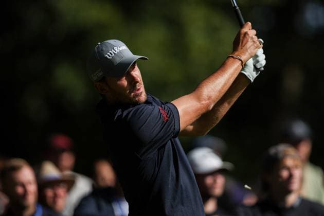 13th September 2025; Wentworth Club, London, England; The BMW PGA, Golf Herren Championship Round 3; Ugo Coussaud of France tees off from the 2nd tee  HenningxvonxJagow