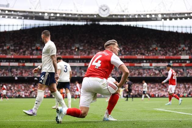 Arsenal v Nottingham Forest 13 September 2025, London - Premier League Football - Arsenal v Nottingham Forest - Viktor Gyokeres of Arsenal - Photo: Jacques Feeney Offside. London UK Copyright: xJacquesxFeeneyx xOffsidexOffside