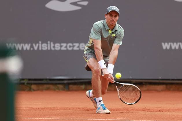 SZCZECIN, 13.09.2025 CWIERCFINAL TURNIEJU TENISA ZIEMNEGO ATP, Tennis Herren CHALLENGER - QUARTER FINAL ATP CHALLENGER INVEST IN SZCZECIN OPEN 2025 NZ GIJS BLANCANEAUX FOT. KRZYSZTOF CICHOMSKI NEWSPIX.PL --- newspix.pl 