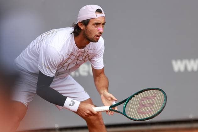 SZCZECIN, 13.09.2025 CWIERCFINAL TURNIEJU TENISA ZIEMNEGO ATP, Tennis Herren CHALLENGER - QUARTER FINAL ATP CHALLENGER INVEST IN SZCZECIN OPEN 2025 NZ THIAGO AGUSTIN TIRANTE FOT. KRZYSZTOF CICHOMSKI NEWSPIX.PL --- newspix.pl 