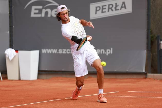 SZCZECIN, 13.09.2025 CWIERCFINAL TURNIEJU TENISA ZIEMNEGO ATP, Tennis Herren CHALLENGER - QUARTER FINAL ATP CHALLENGER INVEST IN SZCZECIN OPEN 2025 NZ THIAGO AGUSTIN TIRANTE FOT. KRZYSZTOF CICHOMSKI NEWSPIX.PL --- newspix.pl 
