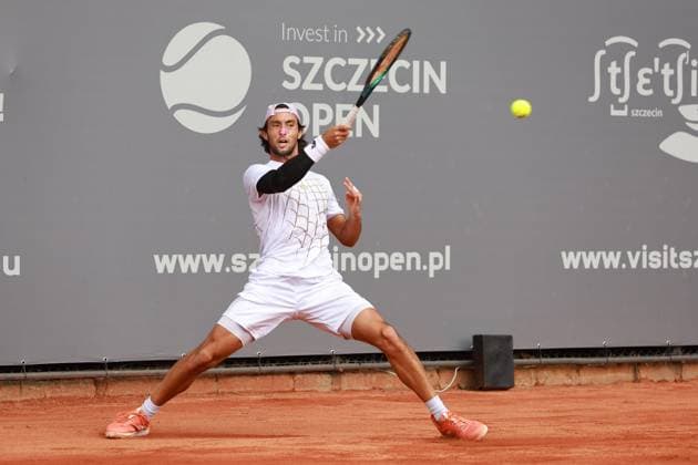 SZCZECIN, 13.09.2025 CWIERCFINAL TURNIEJU TENISA ZIEMNEGO ATP, Tennis Herren CHALLENGER - QUARTER FINAL ATP CHALLENGER INVEST IN SZCZECIN OPEN 2025 NZ THIAGO AGUSTIN TIRANTE FOT. KRZYSZTOF CICHOMSKI NEWSPIX.PL --- newspix.pl 