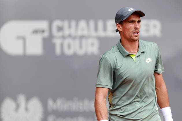 SZCZECIN, 13.09.2025 CWIERCFINAL TURNIEJU TENISA ZIEMNEGO ATP, Tennis Herren CHALLENGER - QUARTER FINAL ATP CHALLENGER INVEST IN SZCZECIN OPEN 2025 NZ GIJS BLANCANEAUX FOT. KRZYSZTOF CICHOMSKI NEWSPIX.PL --- newspix.pl 