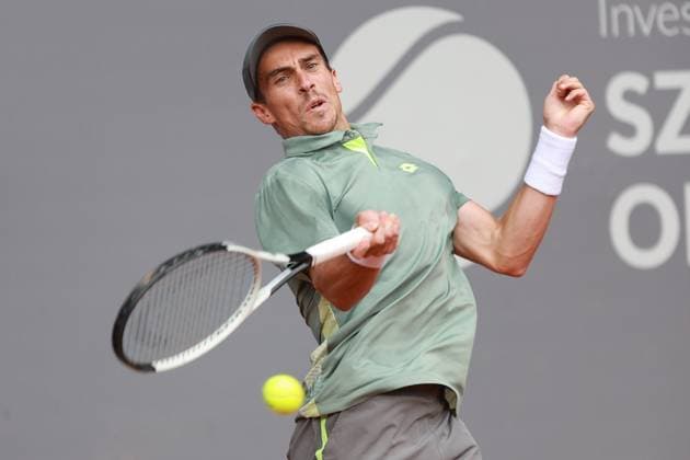 SZCZECIN, 13.09.2025 CWIERCFINAL TURNIEJU TENISA ZIEMNEGO ATP, Tennis Herren CHALLENGER - QUARTER FINAL ATP CHALLENGER INVEST IN SZCZECIN OPEN 2025 NZ GIJS BLANCANEAUX FOT. KRZYSZTOF CICHOMSKI NEWSPIX.PL --- newspix.pl 