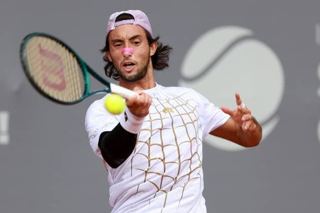 SZCZECIN, 13.09.2025 CWIERCFINAL TURNIEJU TENISA ZIEMNEGO ATP, Tennis Herren CHALLENGER - QUARTER FINAL ATP CHALLENGER INVEST IN SZCZECIN OPEN 2025 NZ THIAGO AGUSTIN TIRANTE FOT. KRZYSZTOF CICHOMSKI NEWSPIX.PL --- newspix.pl 