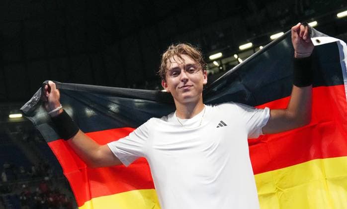 2025 Davis Cup Qualifiers 2nd Round Japan v Germany Japan Team Shintaro Mochizuki (JPN), Yoshihito Nishioka (JPN) , Yosuke Watanuki (JPN), Rei Sakamoto (JPN, Takeru Yuzuki (JPN), Captain: Go Soeda (JPN) German Team Yannick Hanfmann (GER), Jan-Lennard Struff (GER) , Kevin Krawietz (GER), Justin Engel (GER) , Tim Puetz (GER) Captain: Michael Kohlman GER) Day2 Match 4