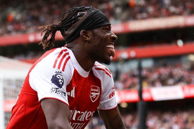 Arsenal v Nottingham Forest 13 September 2025, London - Premier League Football - Arsenal v Nottingham Forest - Noni Madueke of Arsenal - Photo: Jacques Feeney Offside. London UK Copyright: xJacquesxFeeneyx xOffsidexOffside