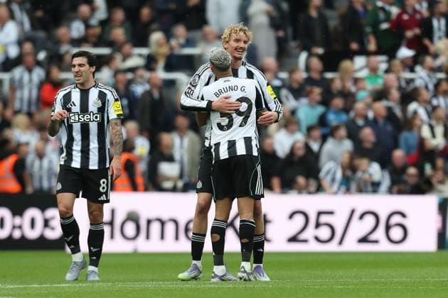 Newcastle United FC v Wolverhampton Wanderers FC, English Premier League Nick Woltemade Of Newcastle United scores a GOAL 1-0 and celebrates during the Newcastle United FC v Wolverhampton Wanderers FC English Premier League match at St.James Park, Newcastle, England, United Kingdom on 13 September 2025 Credit: Lee Keuneke Every Second Media Editorial use only. All images are copyright Every Second Media Limited. No images may be reproduced without prior permission. All rights reserved. Premier League and Football League images are subject to licensing agreements with Football DataCo Limited. see https: www.football-dataco.com Copyright: xIMAGO EveryxSecondxMediax ESM-1579-0022 LeexKeunekex xEveryxSecondxMediax