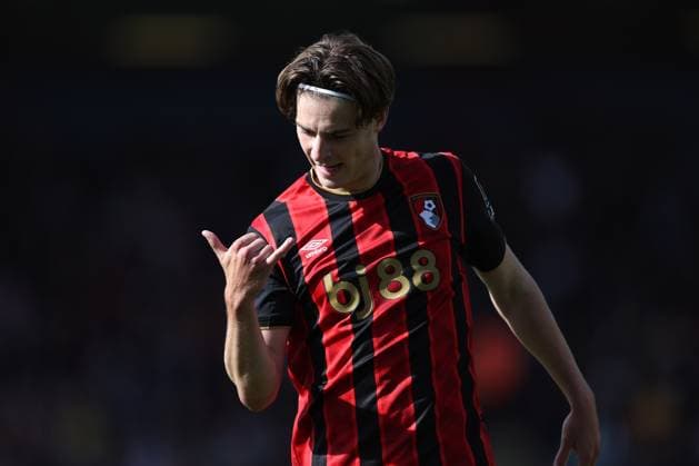 Bournemouth v Brighton 13 September 2025, Bournemouth - Premier League Football - AFC Bournemouth v Brighton & Hove Albion - Alex Scott of Bournemouth celebrates scoring their 1st goal - Photo: Charlotte Wilson Offside. Bournemouth UK Copyright: xCharlottexWilsonx xOffsidexOffside