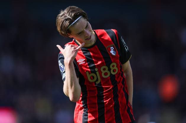 Bournemouth v Brighton 13 September 2025, Bournemouth - Premier League Football - AFC Bournemouth v Brighton & Hove Albion - Alex Scott of Bournemouth celebrates scoring their 1st goal - Photo: Charlotte Wilson Offside. Bournemouth UK Copyright: xCharlottexWilsonx xOffsidexOffside