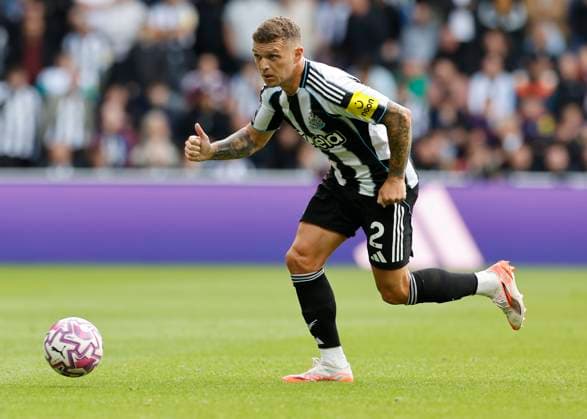 Newcastle United v Wolverhampton Wanderers Premier League Kieran Trippier of Newcastle United on the ball during the Premier League match at St. James s Park, Newcastle UK Newspapers OUT Copyright: xFredxPalmerx FIL-22216-0056