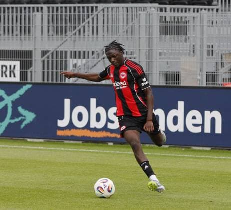 13.09.2025 xphx Dreieich Hessenliga Saison 2025 2026 Eintracht Frankfurt II - KSV Baunatal Fousseny Doumbia (3, Eintracht Frankfurt II)