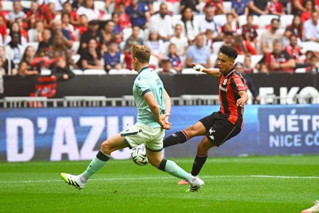 FOOTBALL : OGC Nice VS FC Nantes - Ligue 1 McDonald s - 13 09 2025 Sofiane Diop (OGC Nice) - Ligue 1 Mcdonald s match between OGC Nice and Football Club de Nantes on September 13, 2025 at the Allianz Riviera Stadium in Nice. NiceFrance  Copyright: xWilliamxCannarellax