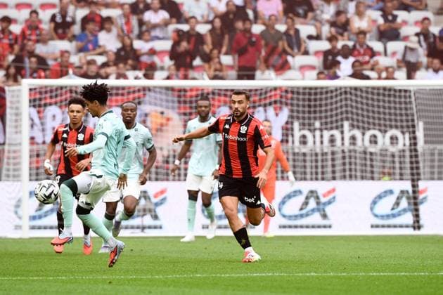 OGC Nice v FC Nantes - Ligue 1 McDonald s 2025 2026 24 Charles VANHOUTTE (ogcn) during the Ligue 1 McDonald s match between Nice and Nantes at Allianz Riviera on September 13, 2025 in Nice, France. Nice France  Copyright: xFEPx 776348123